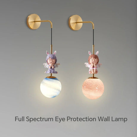 Modern LED Wall Lamp Bedside Sconce for Child's Living Room - Hans Lumiere