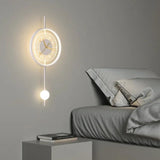 Modern LED Wall Lamp Clock - Hans Lumiere