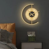 Modern LED Wall Lamp Clock - Hans Lumiere