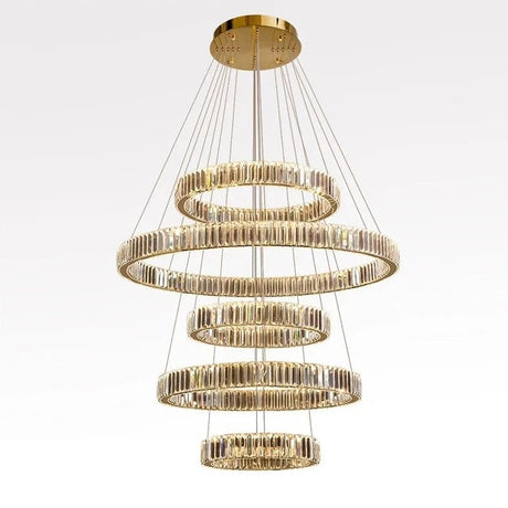 Modern Luxurious LED Gold Pendant Lamp - Hans Lumiere