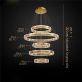 Modern Luxurious LED Gold Pendant Lamp - Hans Lumiere