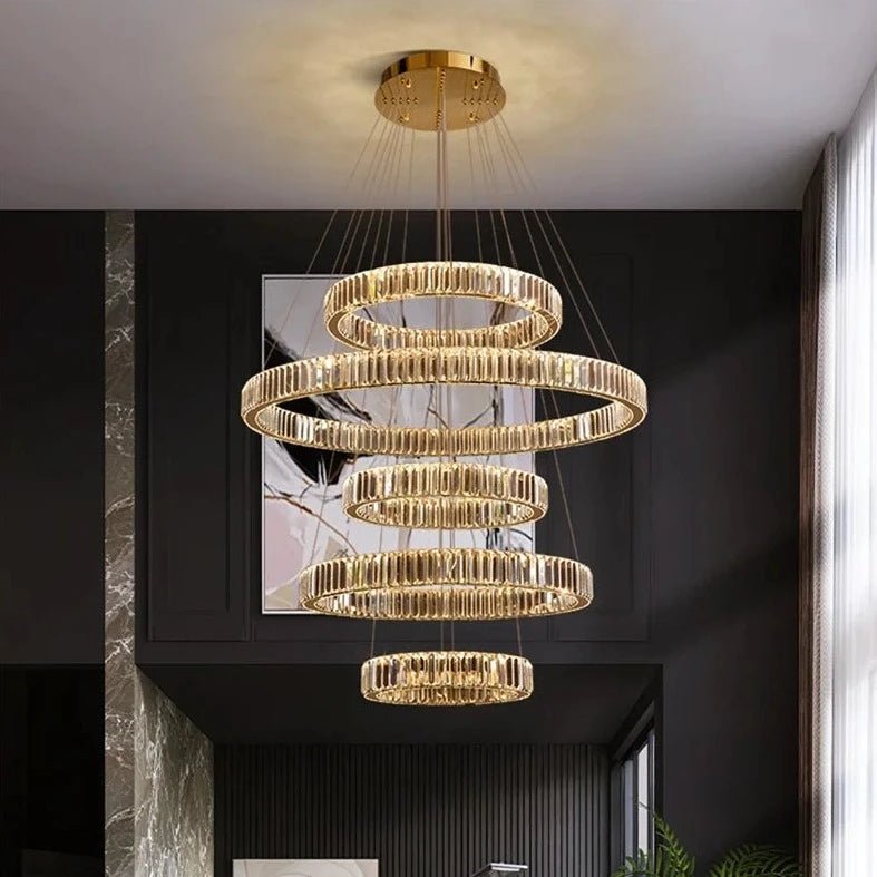 Modern Luxurious LED Gold Pendant Lamp - Hans Lumiere
