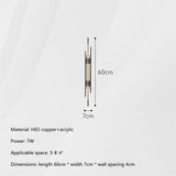 Modern Luxury All Copper LED Wall Lights - Hans Lumiere