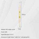 Modern Luxury All Copper LED Wall Lights - Hans Lumiere
