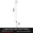 Modern Luxury Attic Staircase LED Chandeliers - Hans Lumiere