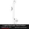 Modern Luxury Attic Staircase LED Chandeliers - Hans Lumiere