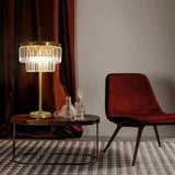 Modern Luxury Crystal Table Lamp - Hans Lumiere