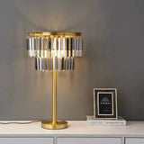 Modern Luxury Crystal Table Lamp - Hans Lumiere