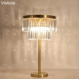 Modern Luxury Crystal Table Lamp - Hans Lumiere