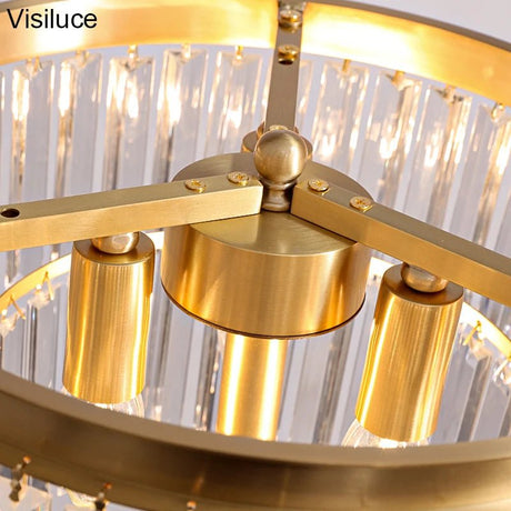 Modern Luxury Crystal Table Lamp - Hans Lumiere