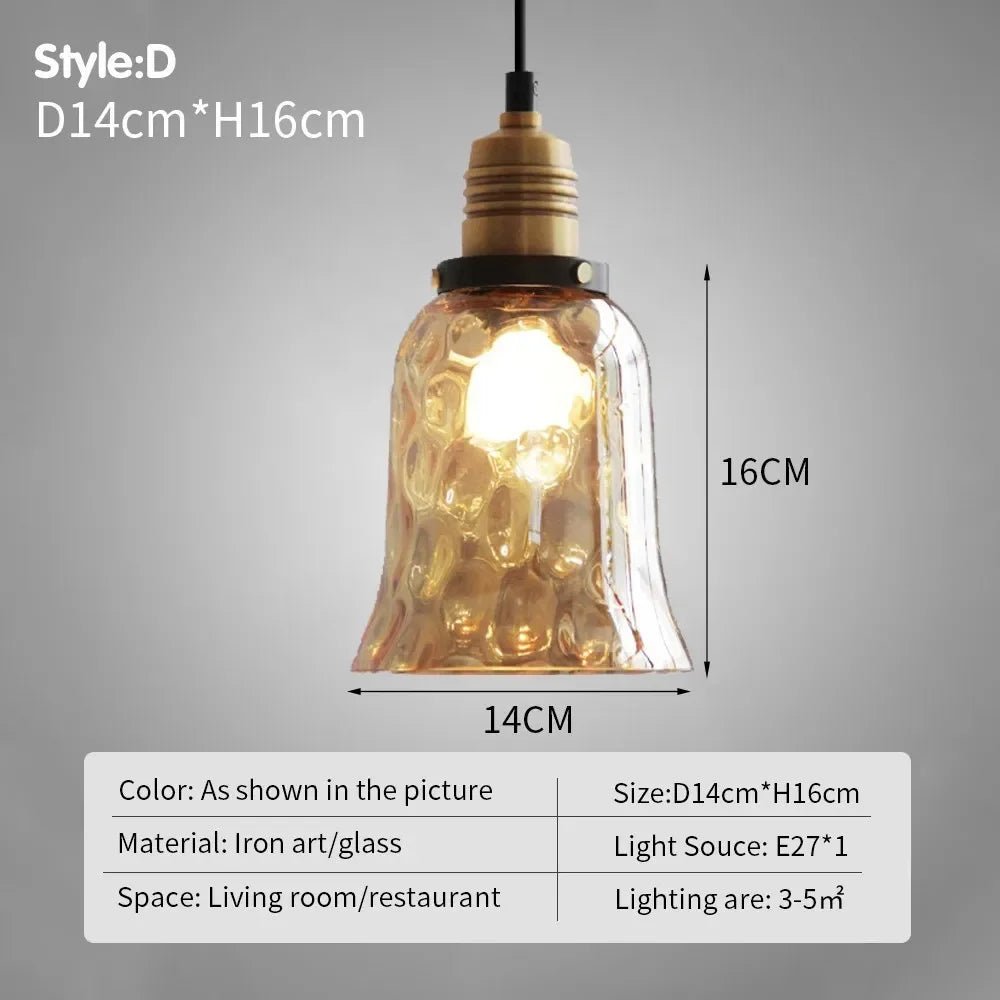 Modern Luxury Glass Pendant Light - Hans Lumiere