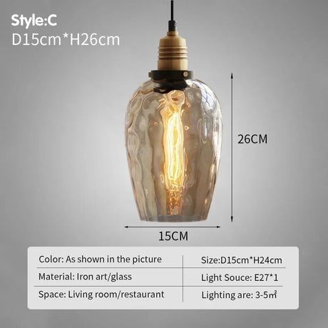 Modern Luxury Glass Pendant Light - Hans Lumiere