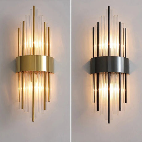 Modern Luxury Gold LED Wall Sconce - Hans Lumiere