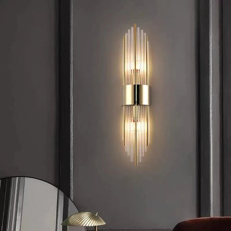 Modern Luxury Gold LED Wall Sconce - Hans Lumiere
