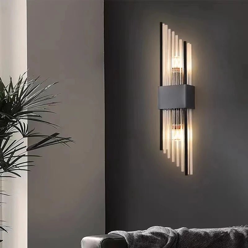 Modern Luxury Gold LED Wall Sconce - Hans Lumiere