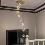 Modern Luxury Gold/Black Crystal LED Chandelier - Hans Lumiere