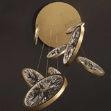 Modern Luxury Gold/Black Crystal LED Chandelier - Hans Lumiere