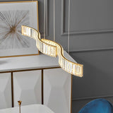 Modern Luxury Golden Chrome LED Crystal Chandelier - Hans Lumiere