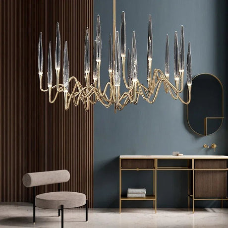 Modern Luxury LED Crystal Chandelier - Hans Lumiere