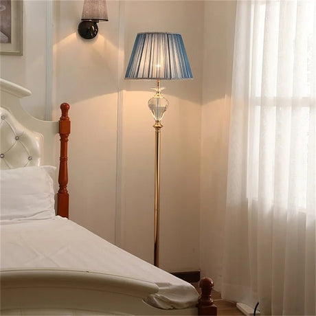 Modern Luxury LED Crystal Floor Lamp - Hans Lumiere