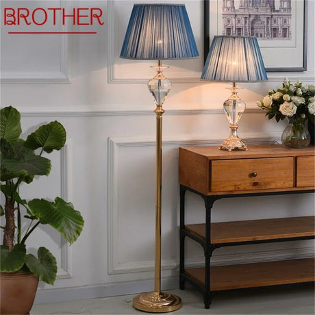 Modern Luxury LED Crystal Floor Lamp - Hans Lumiere