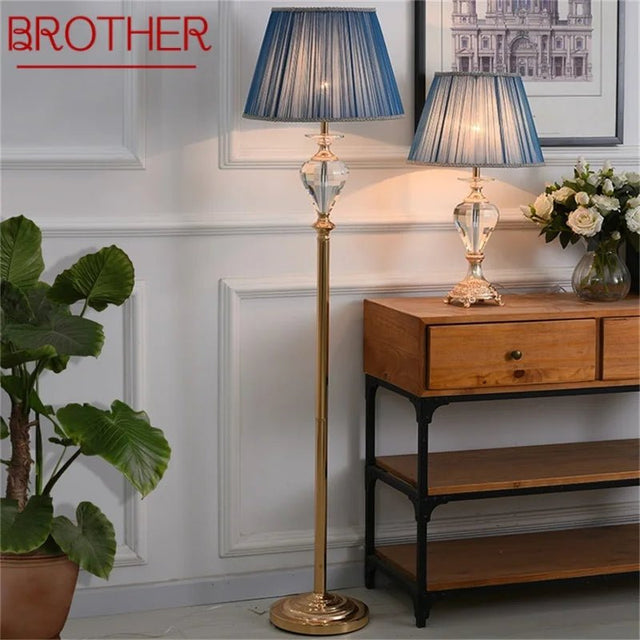 Modern Luxury LED Crystal Floor Lamp - Hans Lumiere
