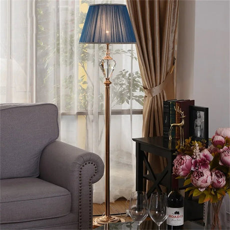 Modern Luxury LED Crystal Floor Lamp - Hans Lumiere