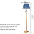 Modern Luxury LED Crystal Floor Lamp - Hans Lumiere