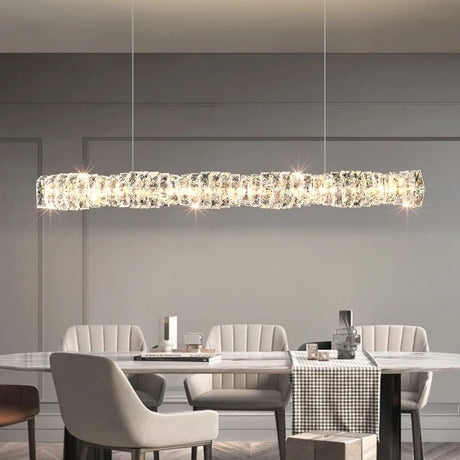 Modern Luxury LED Pendant Light Cristal Ceiling Chandelier - Hans Lumiere