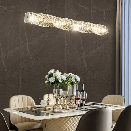 Modern Luxury LED Pendant Light Cristal Ceiling Chandelier - Hans Lumiere
