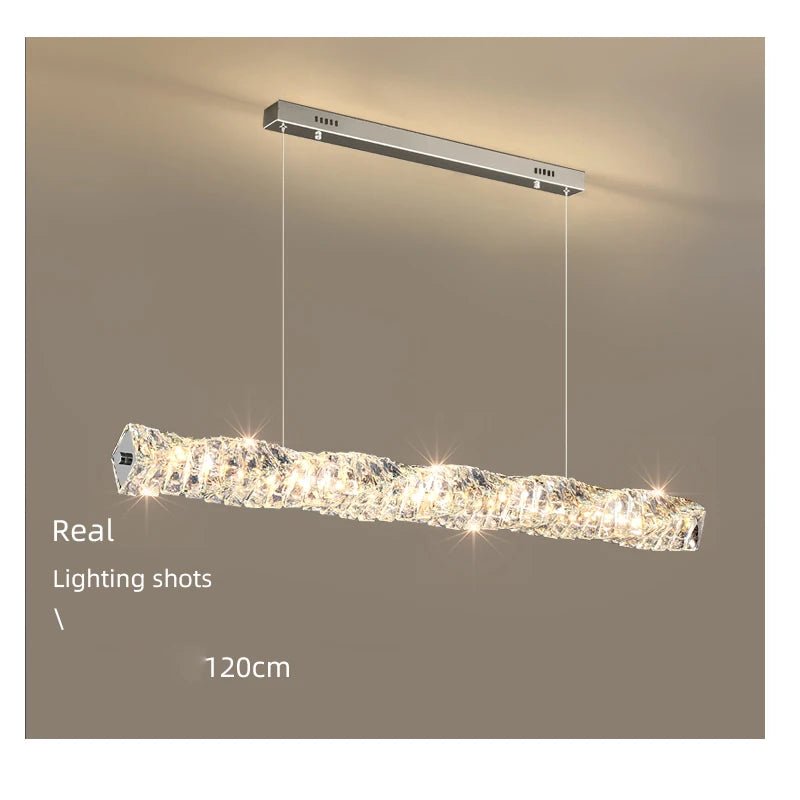 Modern Luxury LED Pendant Light Cristal Ceiling Chandelier - Hans Lumiere