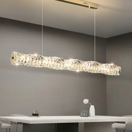 Modern Luxury LED Pendant Light Cristal Ceiling Chandelier - Hans Lumiere