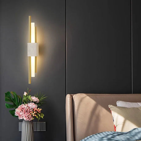 Modern Marble Wall Lamp - Hans Lumiere