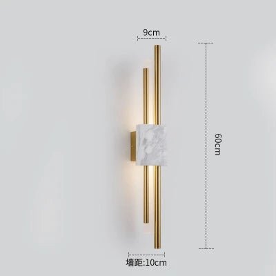 Modern Marble Wall Lamp - Hans Lumiere