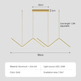 Modern Minimalist Aluminum Pendant Lamp - Hans Lumiere