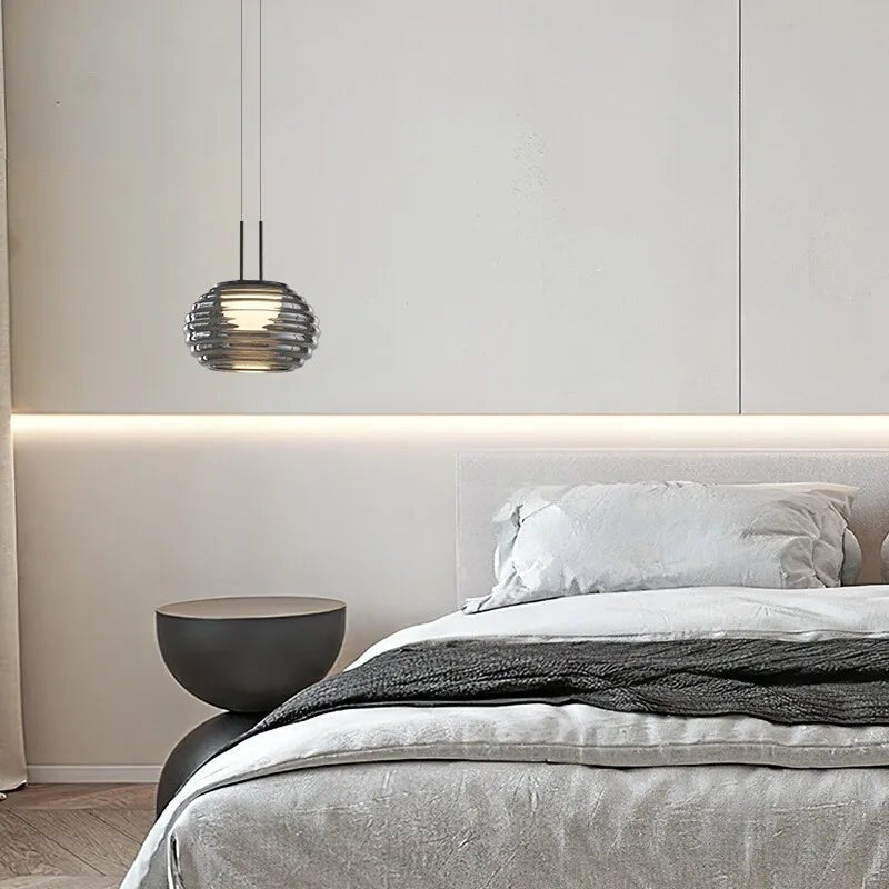 Modern Minimalist Glass Pendant Lamp - Hans Lumiere