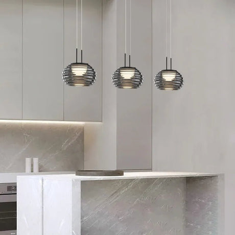 Modern Minimalist Glass Pendant Lamp - Hans Lumiere