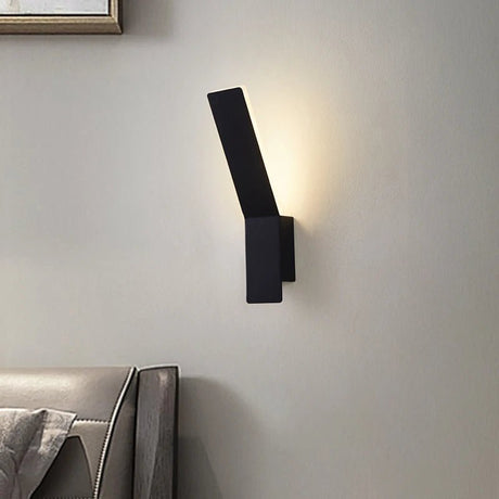 Modern Minimalist LED Bedside Wall Sconce - Plexiglass Accent Light - Hans Lumiere