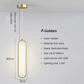 Modern Minimalist LED Pendant Light Chandelier - Hans Lumiere