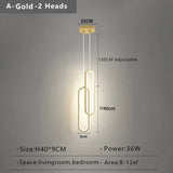 Modern Minimalist LED Pendant Light Chandelier - Hans Lumiere