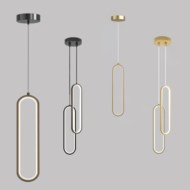 Modern Minimalist LED Pendant Light Chandelier - Hans Lumiere