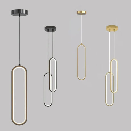 Modern Minimalist LED Pendant Light Chandelier - Hans Lumiere