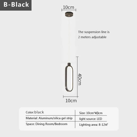 Modern Minimalist LED Pendant Light Chandelier - Hans Lumiere