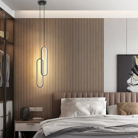 Modern Minimalist LED Pendant Light Chandelier - Hans Lumiere