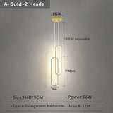 Modern Minimalist LED Pendant Light Chandelier - Hans Lumiere
