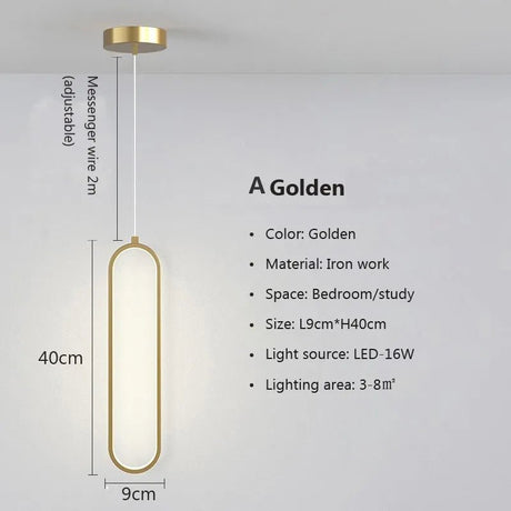 Modern Minimalist LED Pendant Light Chandelier - Hans Lumiere