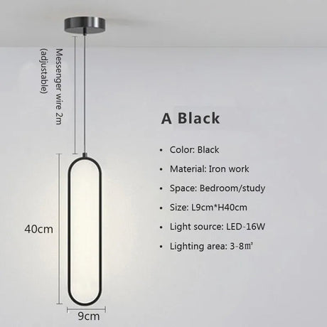 Modern Minimalist LED Pendant Light Chandelier - Hans Lumiere