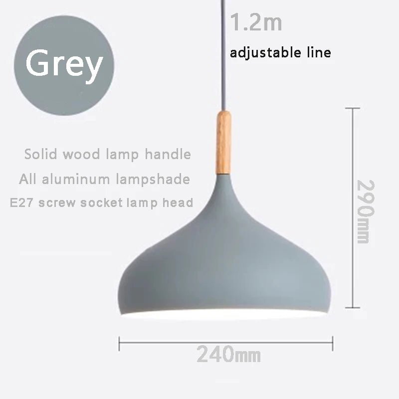 Modern Multicolor Luster Pendant Lights - Hans Lumiere