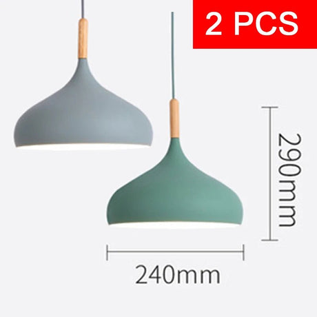 Modern Multicolor Luster Pendant Lights - Hans Lumiere