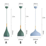 Modern Multicolor Luster Pendant Lights - Hans Lumiere